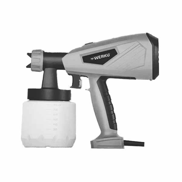 Pistola Turbina Pintura Succión HVLP-800ml WERKU WK401210