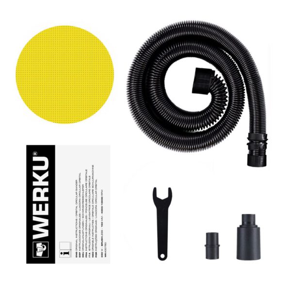 Lijadora Circular Orbital 350 W - Imagen 3