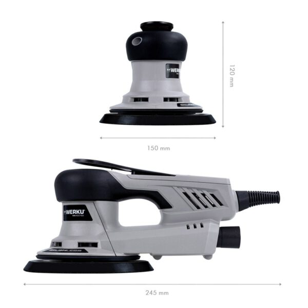 Lijadora Circular Orbital 350 W - Imagen 2
